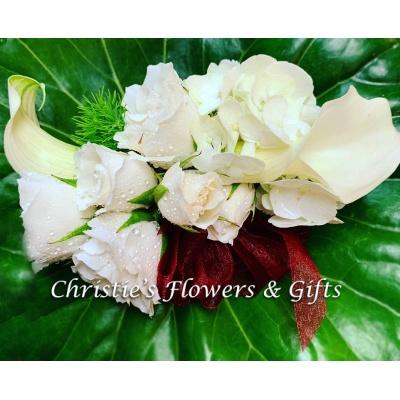 Calla lily and Rose Corsage