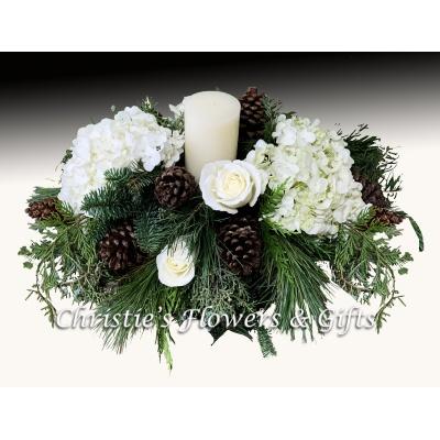 Winter Crystal Centerpiece 