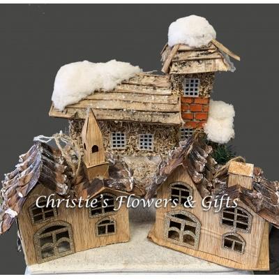 Pine House Ornament Collection