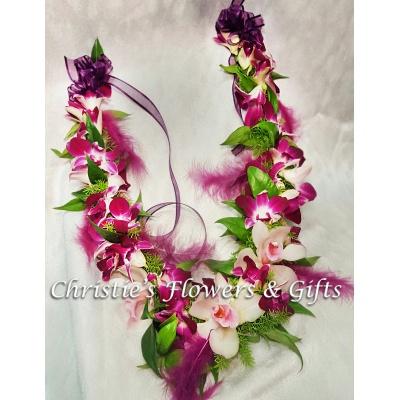 Tropical Orchid Lei