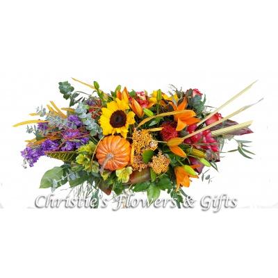 Low and Lush Fall Centerpiece 