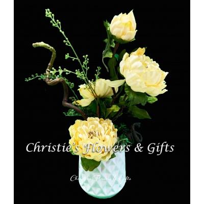 White Peonies
