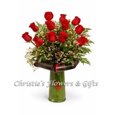 One Dozen Premium Long stem Red Rose