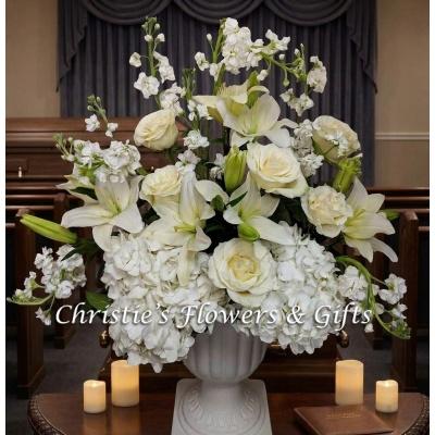 Faux Silk Flower Tabletop Arrangement A