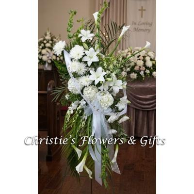 Faux Flower Standing Spray A