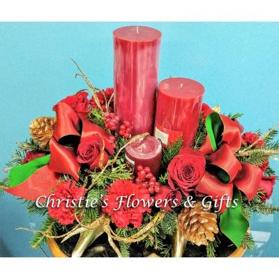 Christmas Glow Centerpiece