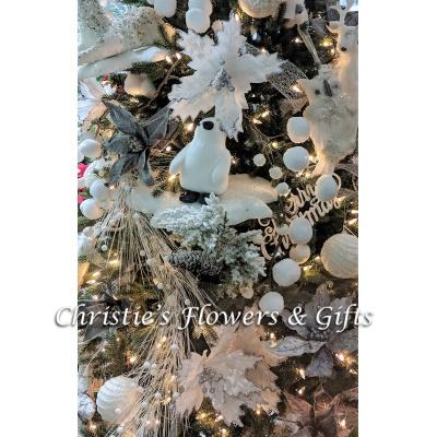 White Christmas Ornament Collection