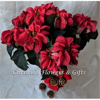 Rose Poinsettia Tree